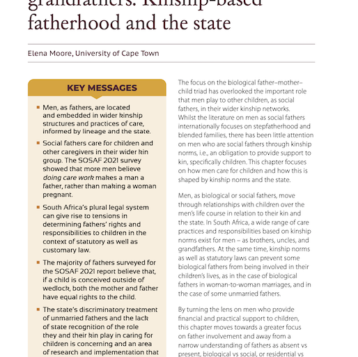Family Matters: State of Fathers Report 2021